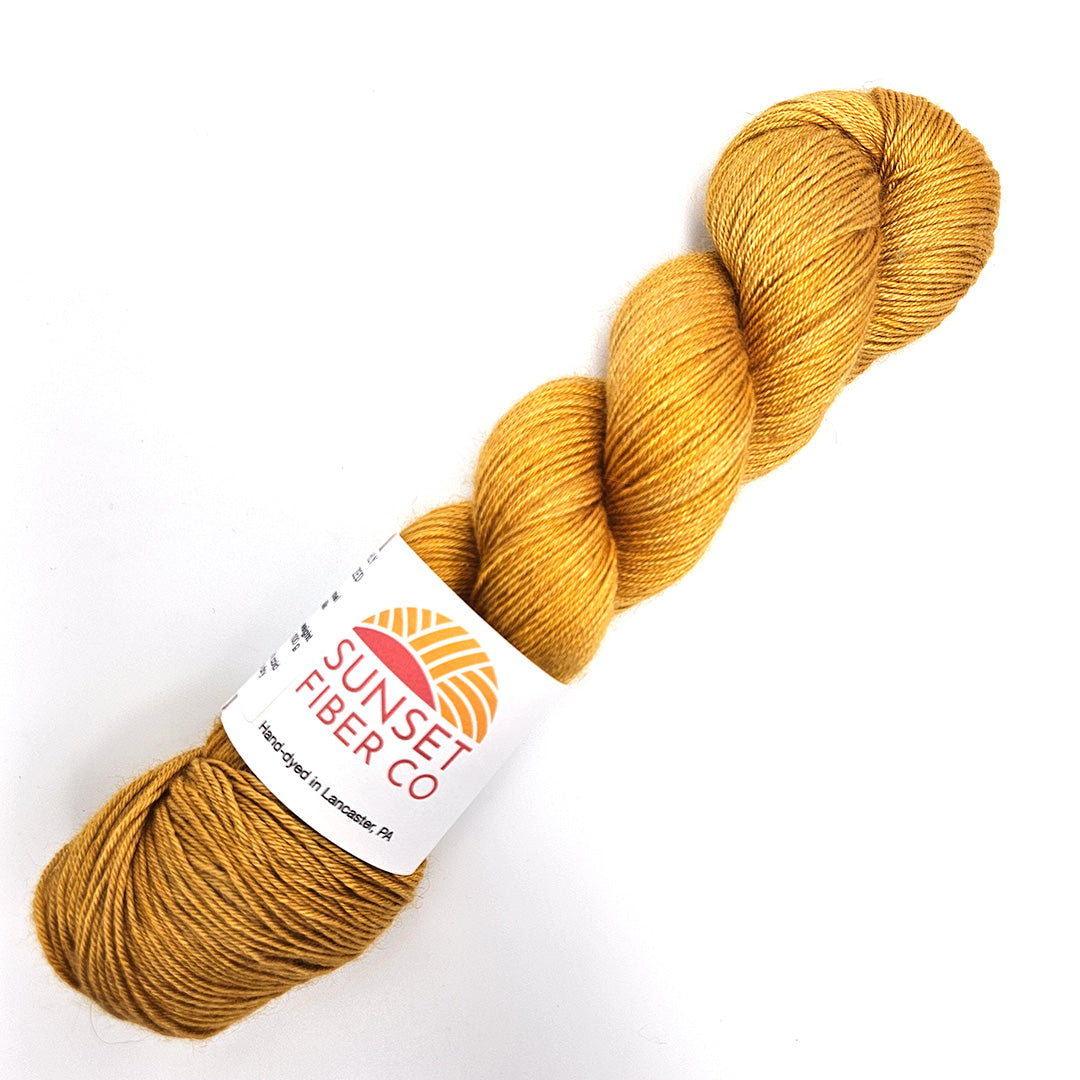 Freshly Squeezed - Camel Silk Sock