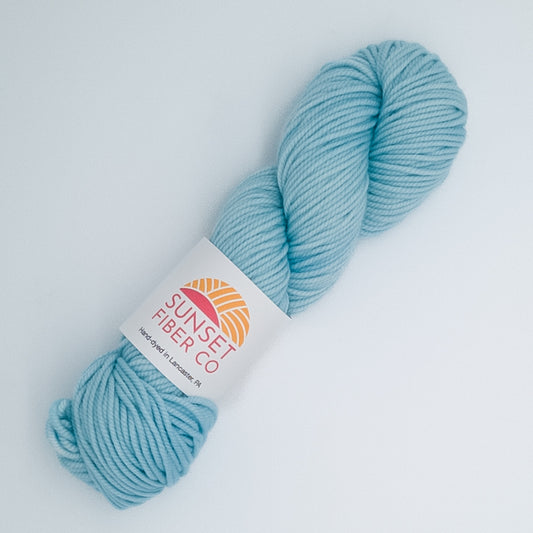 Clear Skies- High Twist Worsted